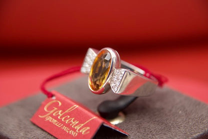 Vintage Ring with "Imperial Topaz"