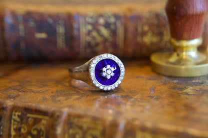 Anello anni 50 "Notte Stellata"