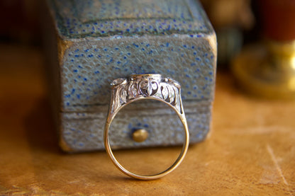 Early 1900s "unheated" sapphire ring