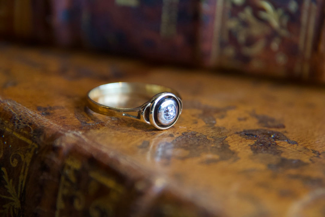Early 20th-century diamond ring