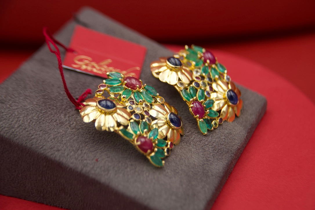 Orecchini a clip tutti frutti Vintage