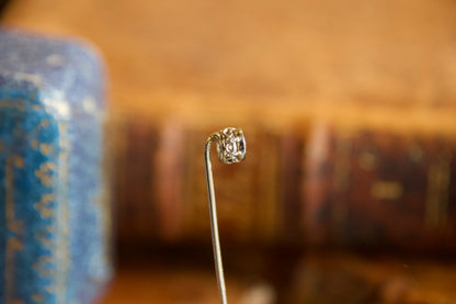 Art Nouveau solitaire hatpin