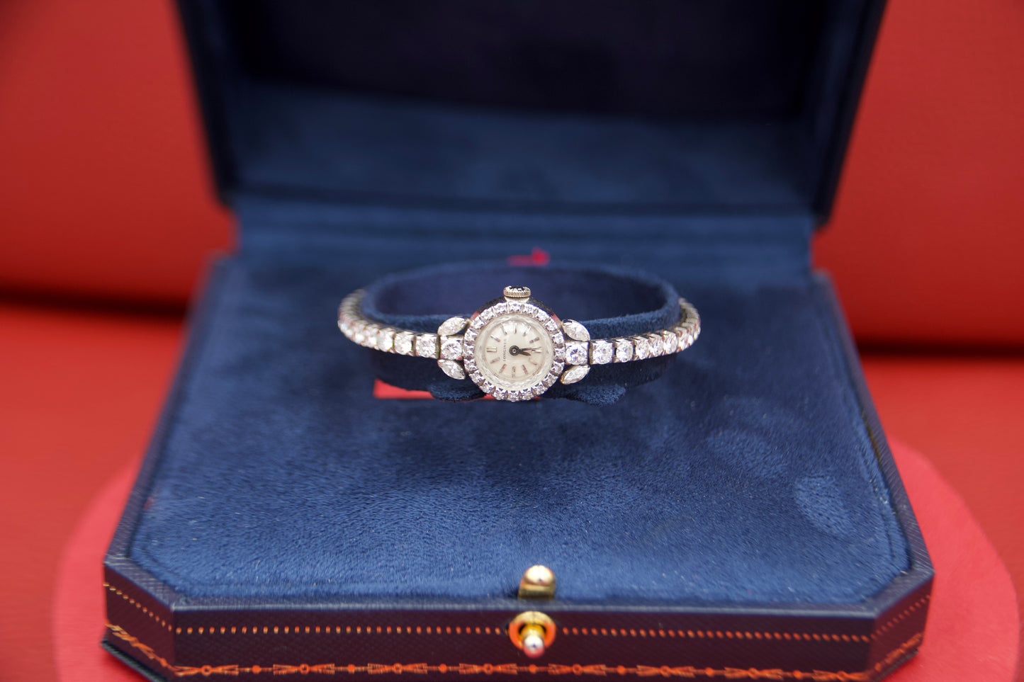 Orologio gioiello  "Longines" Vintage con diamanti