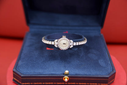 Orologio gioiello  "Longines" Vintage con diamanti