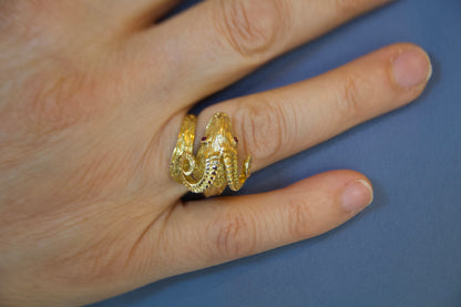 Anello "Ariete" scultura