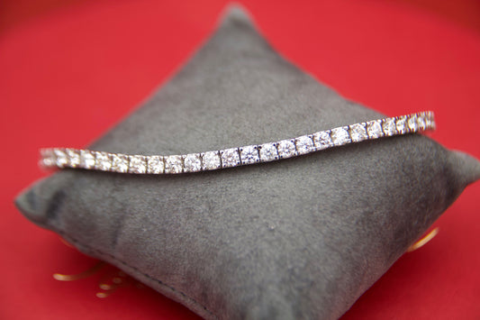 Bracciale tennis di 6,25ct