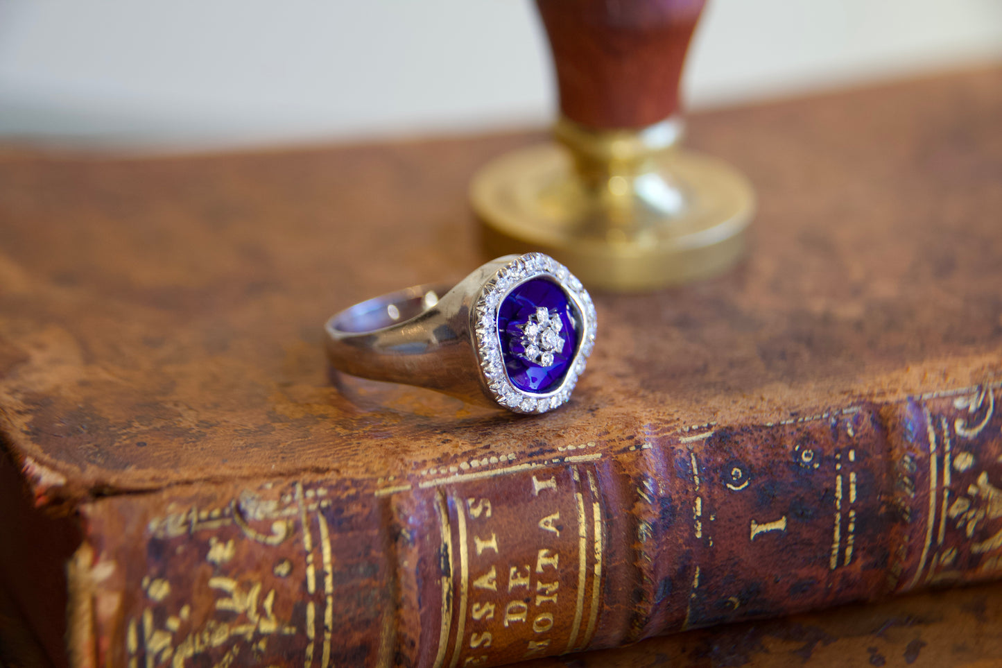 Anello anni 50 "Notte Stellata"