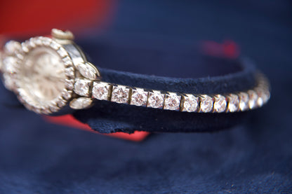 Orologio gioiello  "Longines" Vintage con diamanti