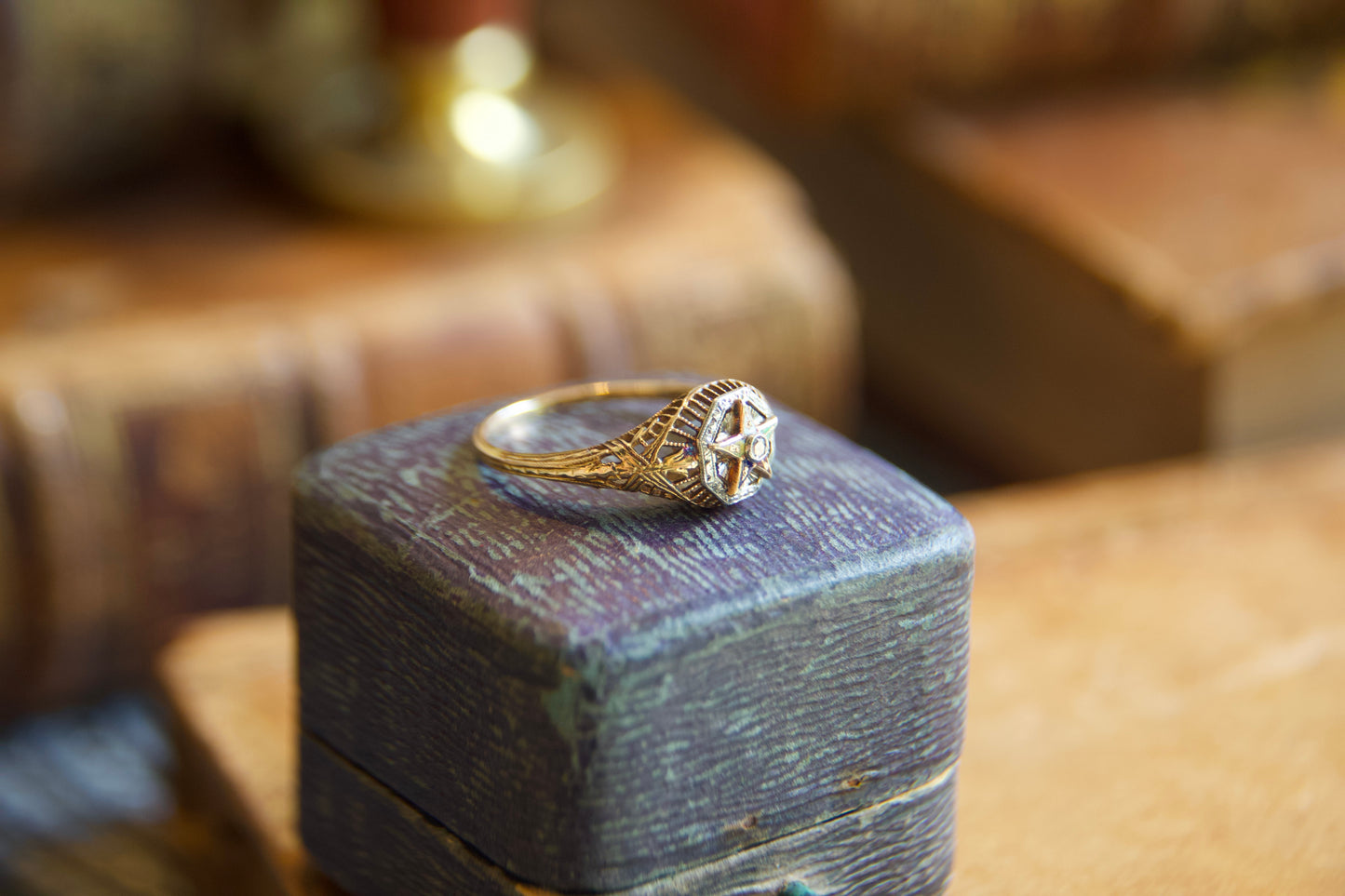 American ring from the 40s with incredible craftsmanship