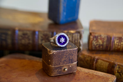 Anello anni 50 "Notte Stellata"