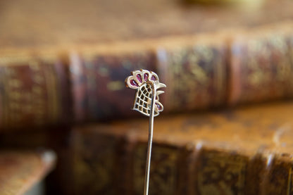 Cockerel brooch early 20th century