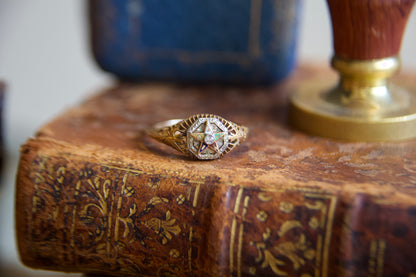 American ring from the 40s with incredible craftsmanship