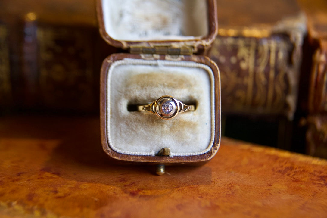 Early 20th-century diamond ring