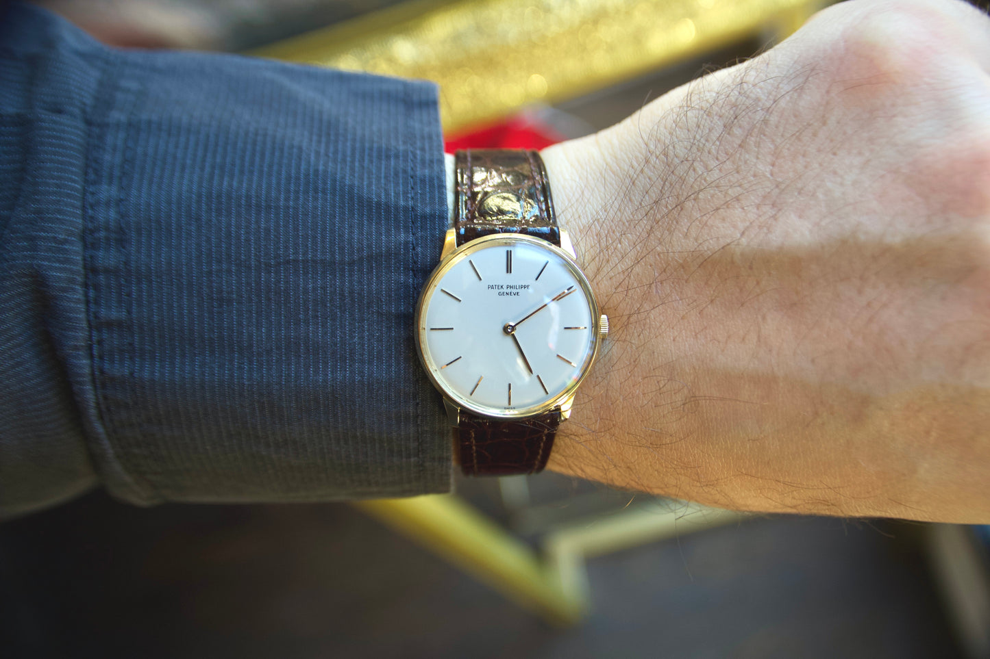 Patek Philippe "Calatrava" vintage in 18kt gold