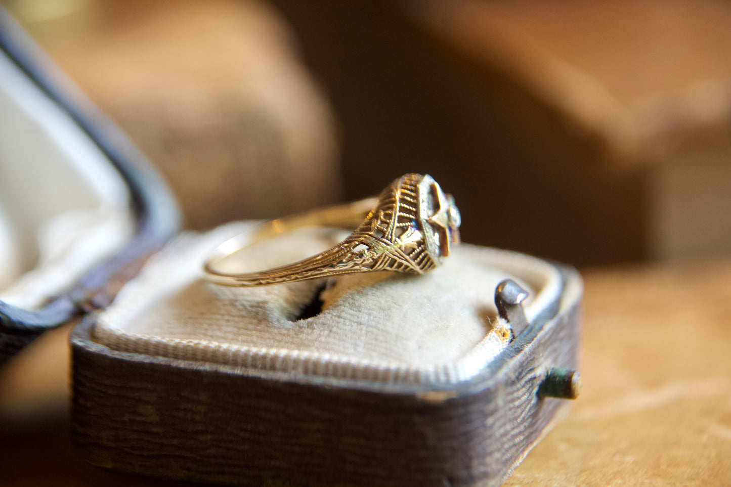 American ring from the 40s with incredible craftsmanship