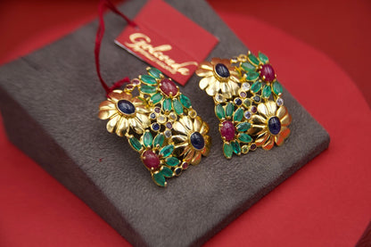 Orecchini a clip tutti frutti Vintage