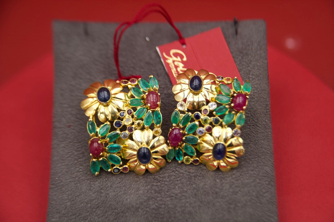 Orecchini a clip tutti frutti Vintage