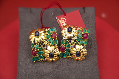 Orecchini a clip tutti frutti Vintage