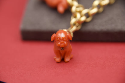 Bracciale vintage con charms animalier