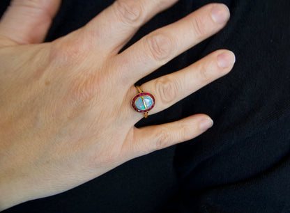 Anello con Opale anni '30