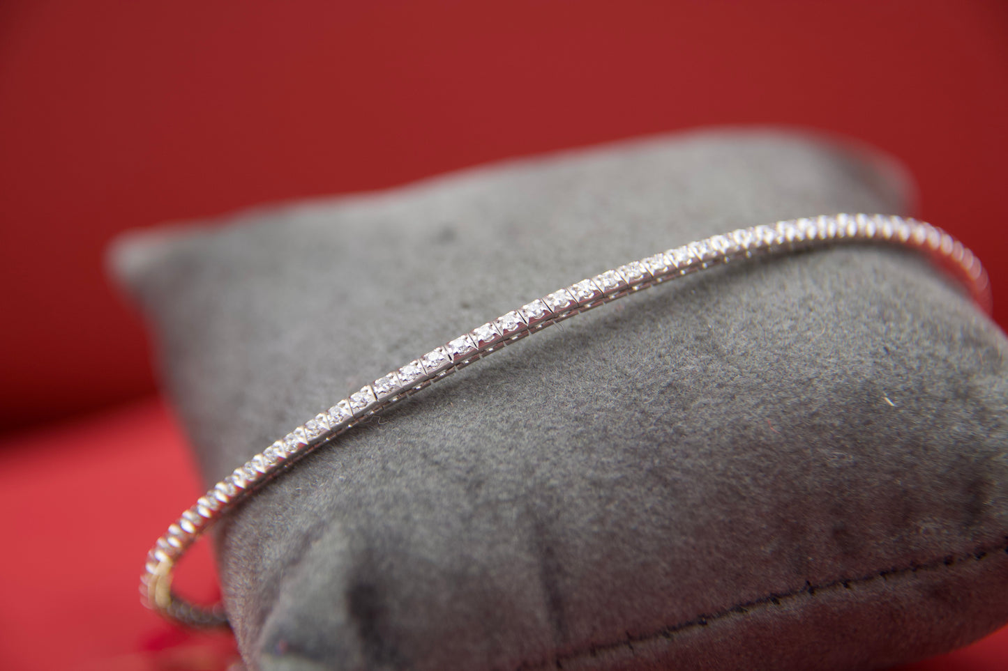 Diamond tennis bracelet 0.90ct