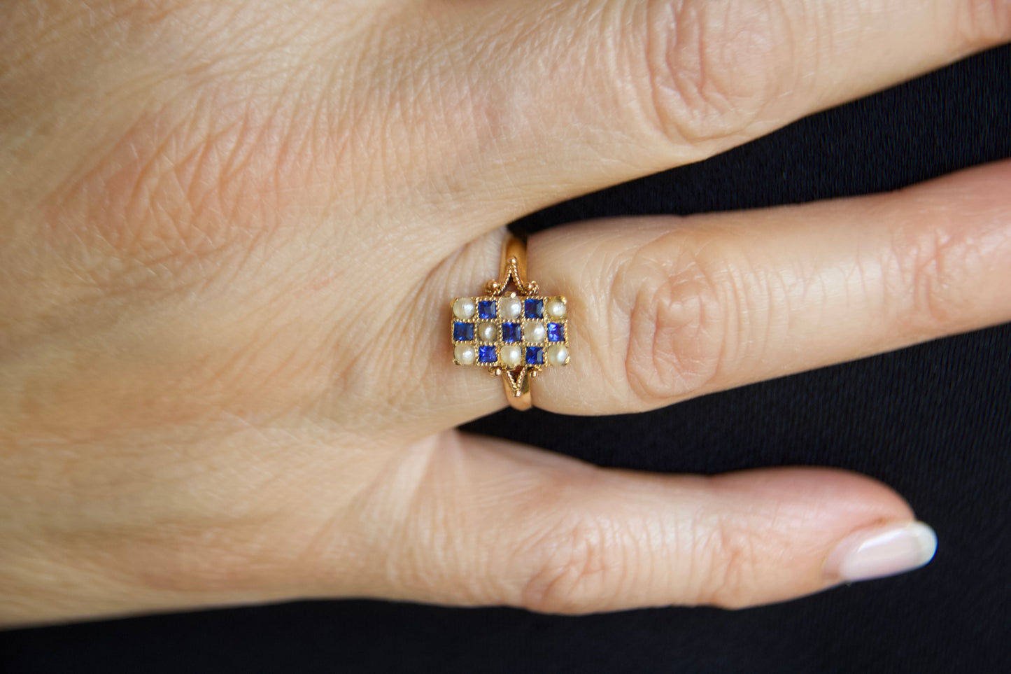 Anello fantasia  Francese inizi 900