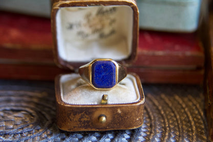 Anello chevalier lapis 1885