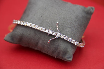 Bracciale tennis di 6,25ct