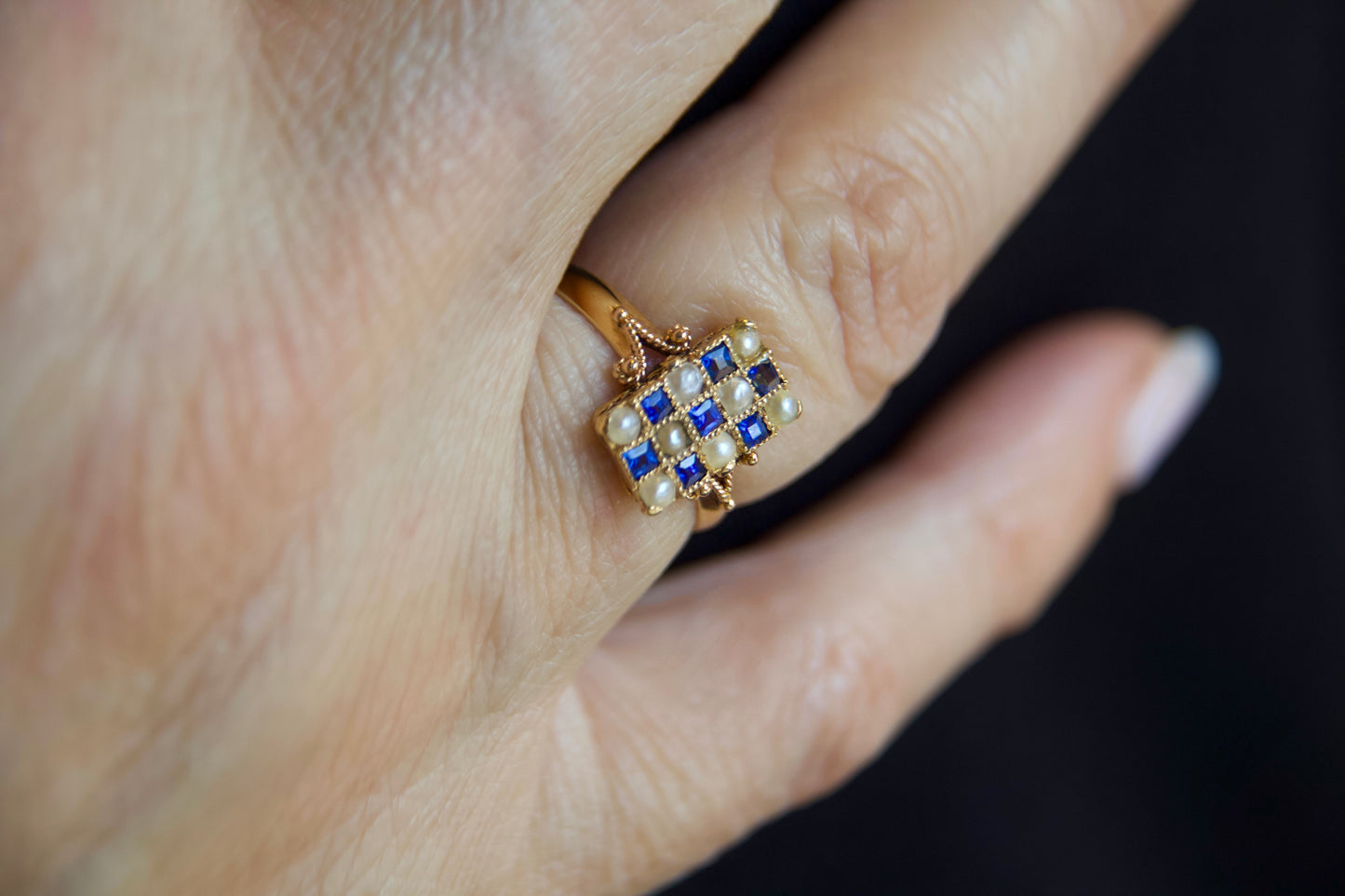 Anello fantasia  Francese inizi 900