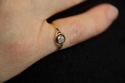 Early 20th-century diamond ring