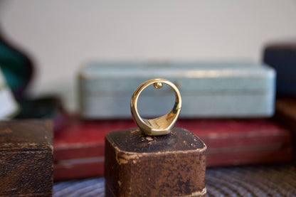 Anello chevalier lapis 1885