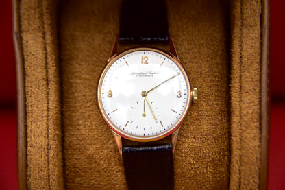 Orologio "IWC" anni 50' in oro 18KT