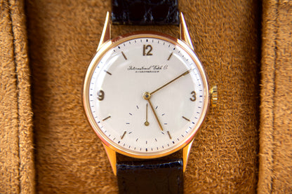 Orologio "IWC" anni 50' in oro 18KT