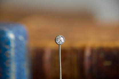 Art Nouveau solitaire hatpin