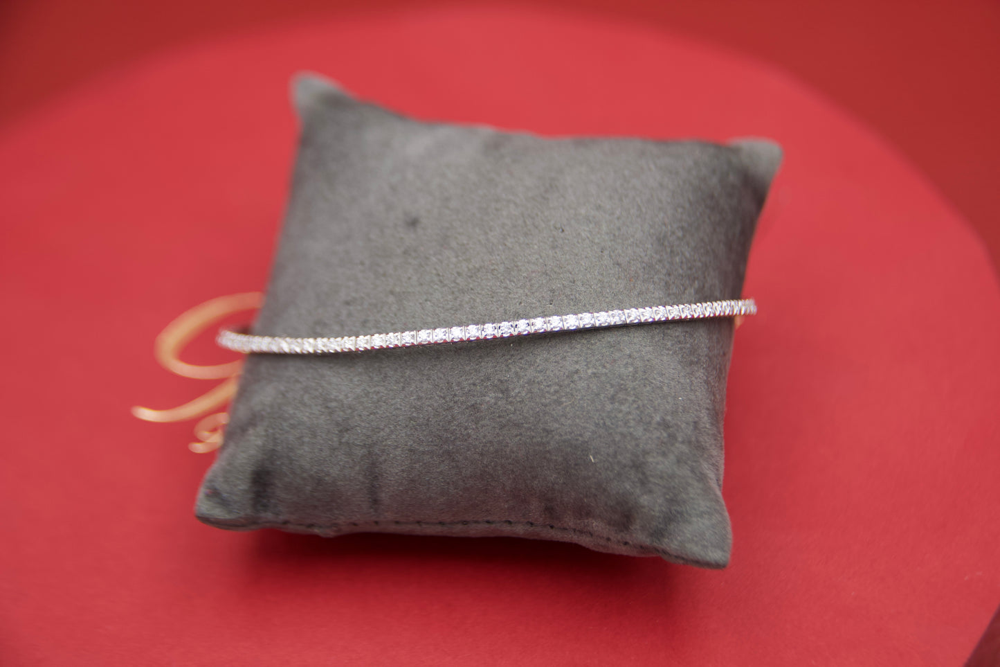 Diamond tennis bracelet 0.90ct
