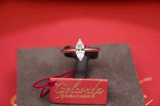 Marquise diamond ring
