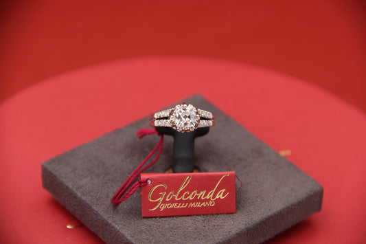 Vintage solitaire ring