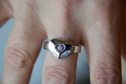 Anello Chopard "Happy Diamonds" in oro 18kt con diamante