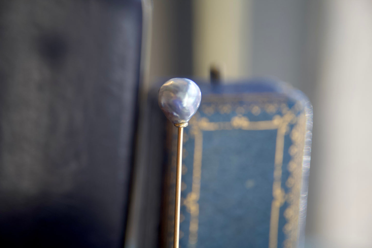 Vintage Baroque Pearl Tie Pin