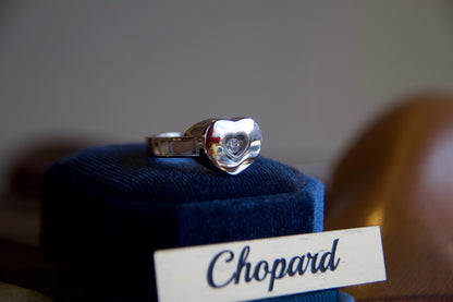 Anello Chopard "Happy Diamonds" in oro 18kt con diamante