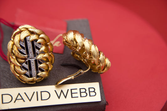 David Webb Earrings