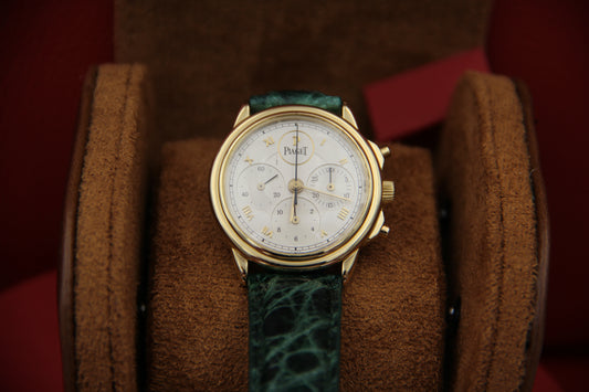 Piaget Chronograph Gold Watch