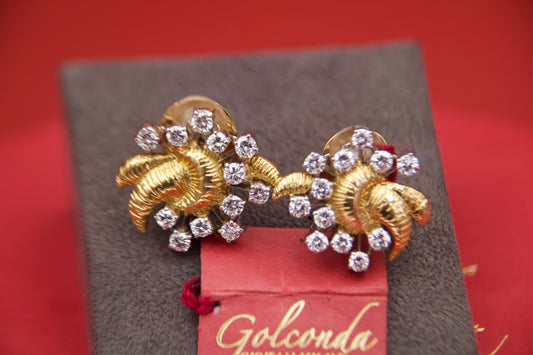 Orecchini vintage con diamanti