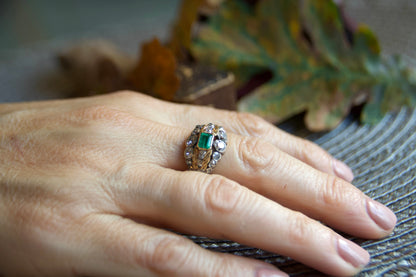 Vintage emerald ring