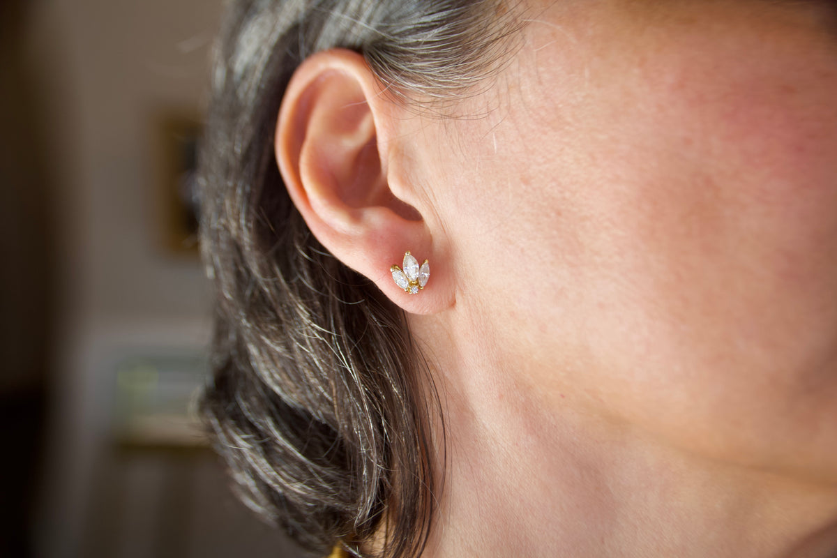 Orecchini  Vintage Marquise