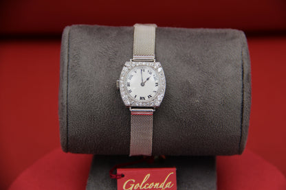 Orologio io oro maglia morbida