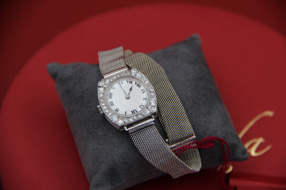 Orologio io oro maglia morbida