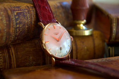 Orologio  Longines in Oro Rosa 18kt Anni '60