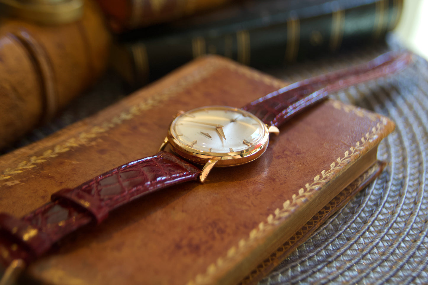 Orologio  Longines in Oro Rosa 18kt Anni '60