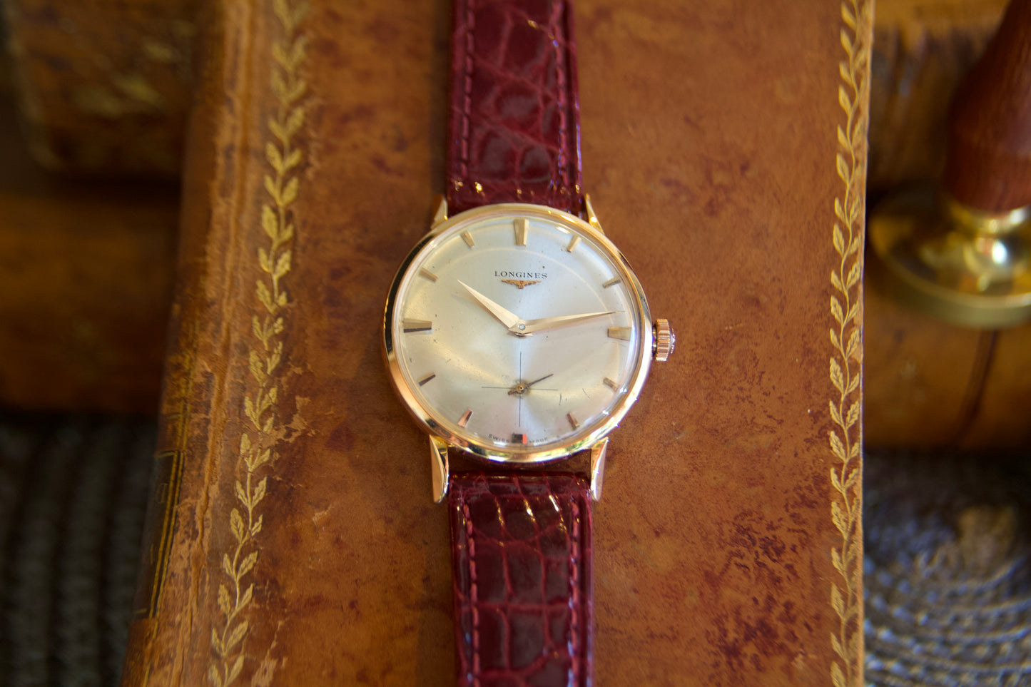 Orologio  Longines in Oro Rosa 18kt Anni '60